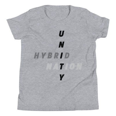 HYBRID NATION KIDS S/S "UNITY" TEE Kids T-Shirt Printful