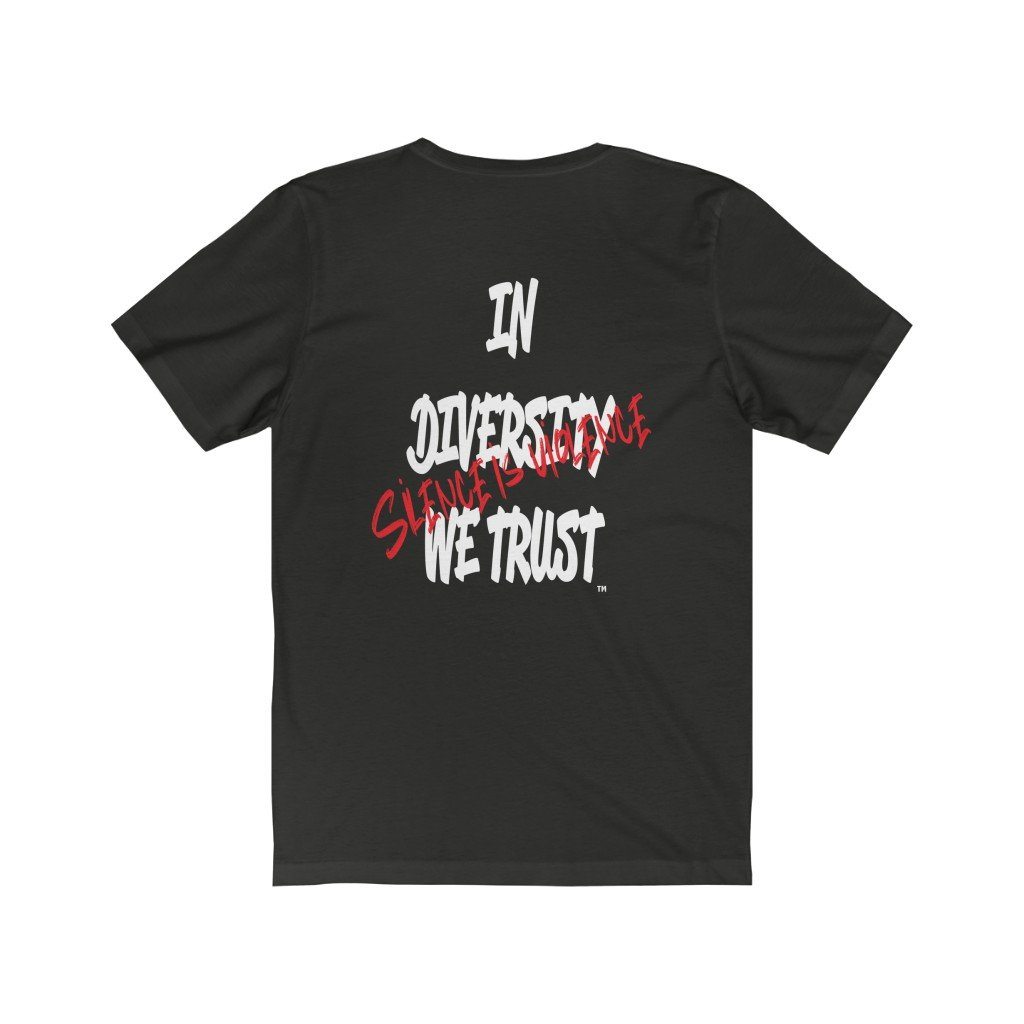 HYBRID NATION NO JUSTICE TEE VOL. 2 T-Shirt Printify