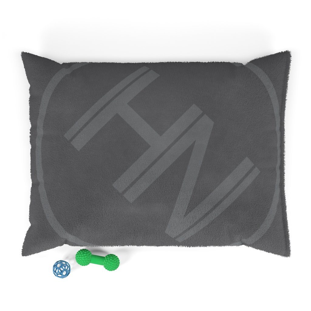 Hybrid Nation Oversized Logo Dog Bed Pets Printify 40x30