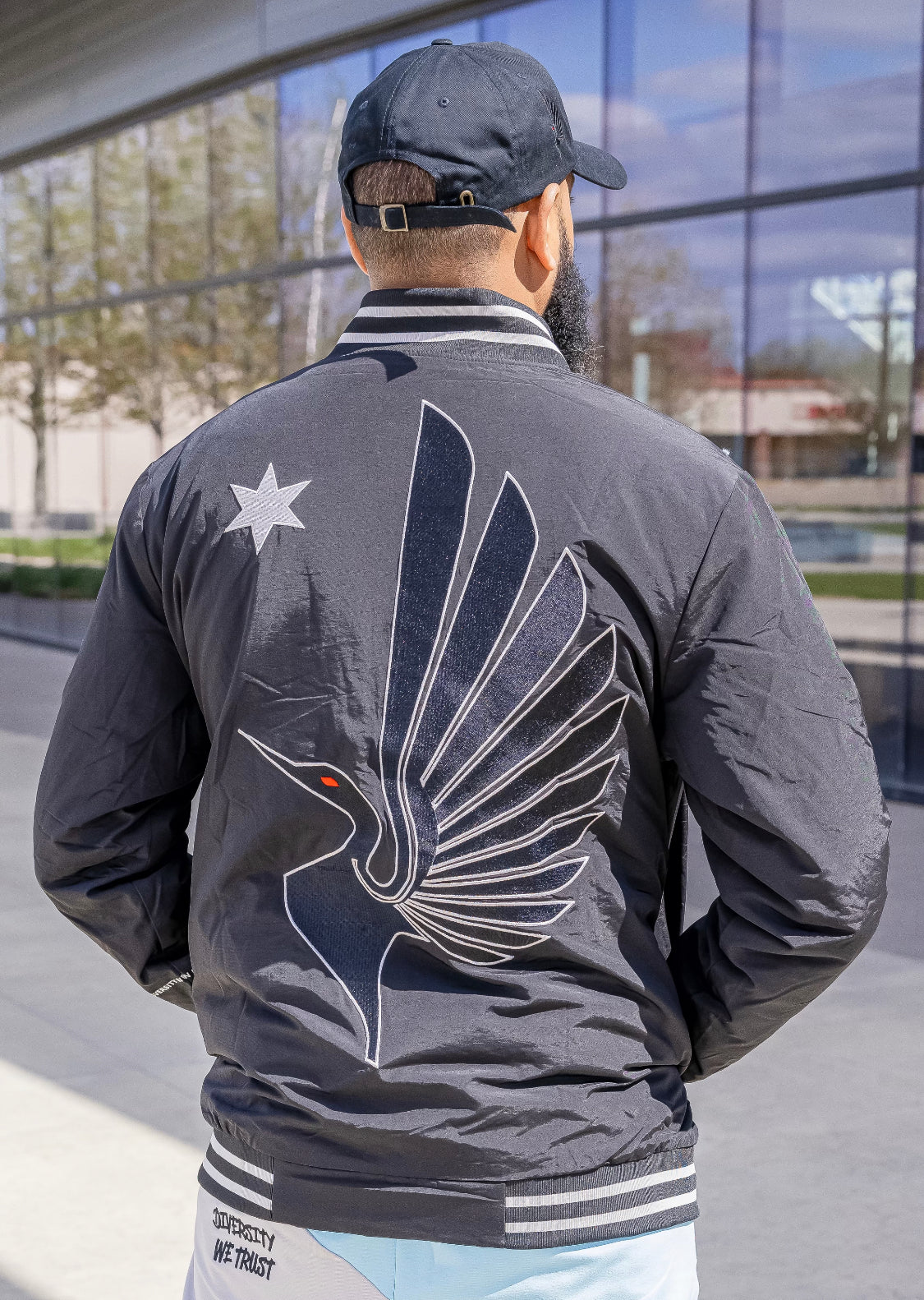 Hybrid Nation X MNUFC Bomber Jacket