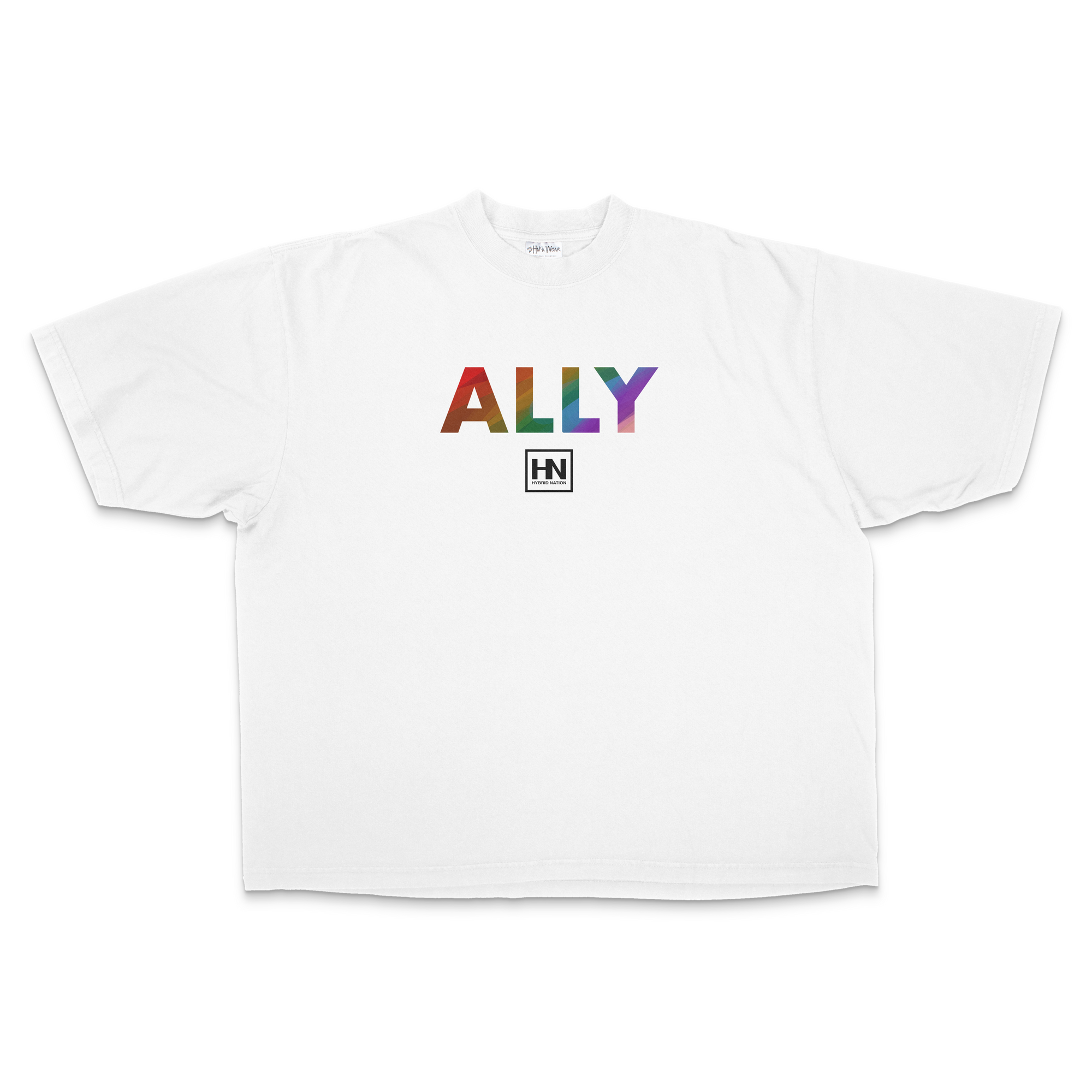 White ally best sale shirt