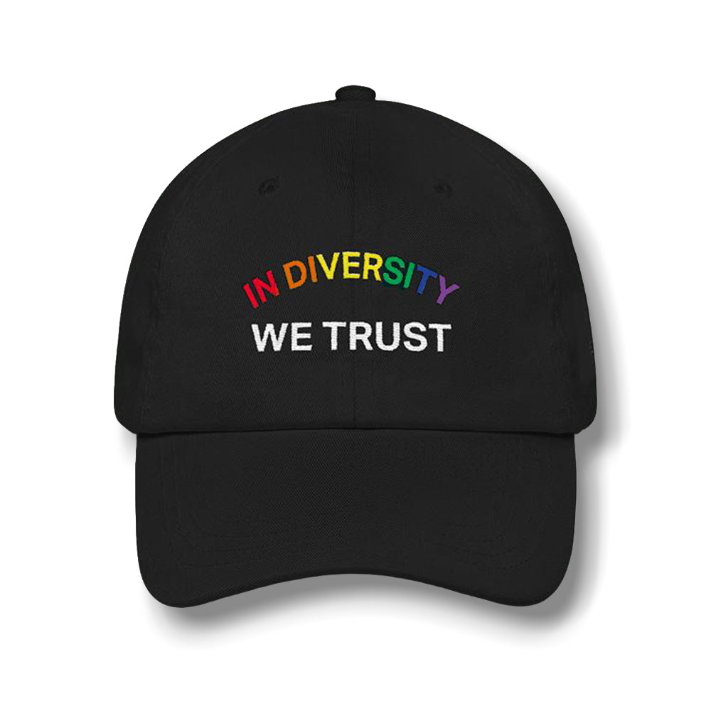PRIDE - 'IN DIVERSITY WE TRUST' DAD HAT