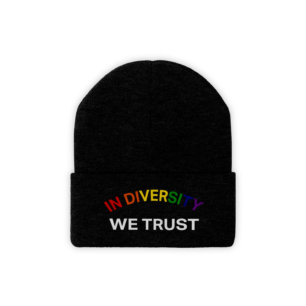 HYBRID NATION "IDWT" BEANIE (PRIDE)