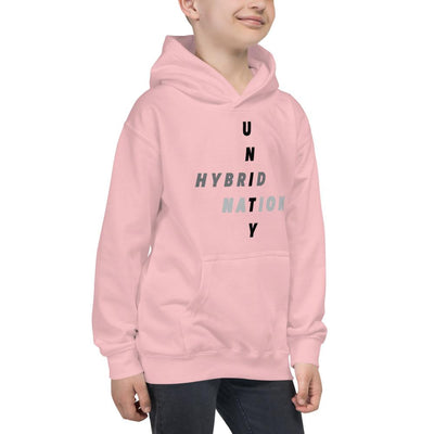 Hybrid Nation FW19 Kids 'Unity Hoodie' Kids Sweatshirt Printful