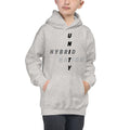 Hybrid Nation FW19 Kids 'Unity Hoodie' Kids Sweatshirt Printful Heather Grey XS 