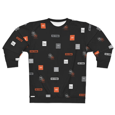 HYBRID NATION FW20 AOP CREWNECK SWEATSHIRT All Over Prints Printify 2XL