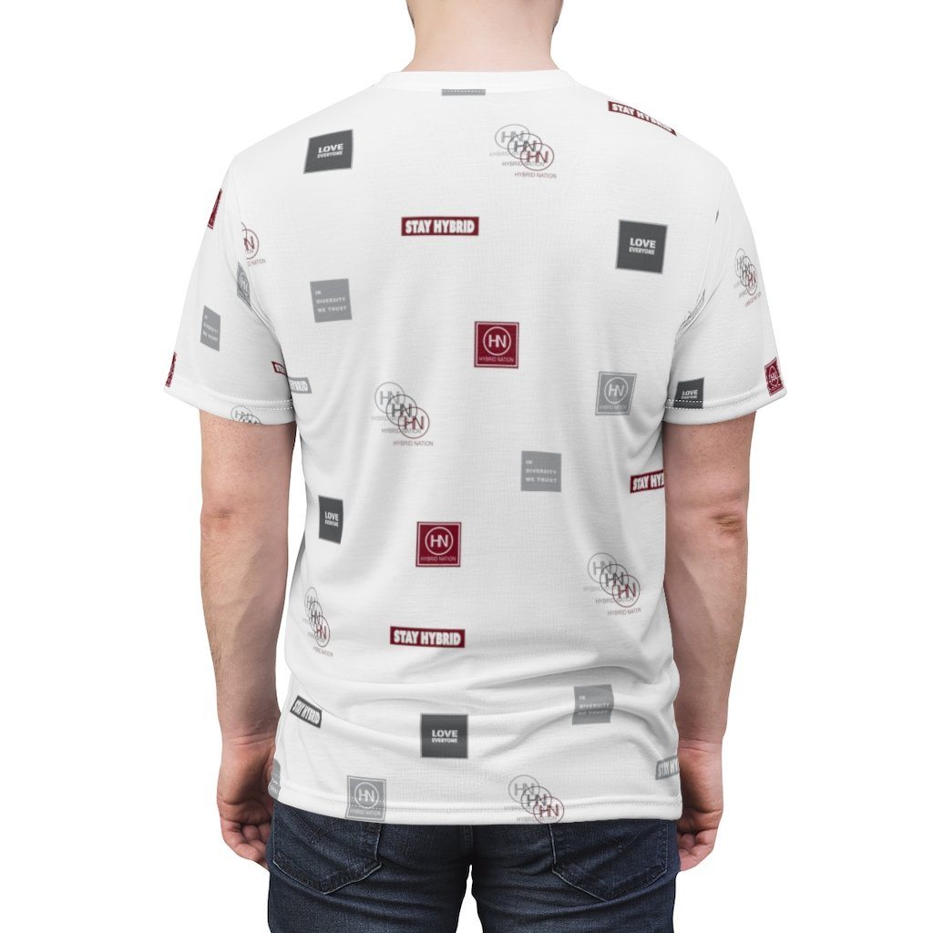 HYBRID NATION FW20 AOP T-SHIRT All Over Prints Printify 
