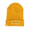 HYBRID NATION "IDWT" BEANIE Headwear Hybrid Nation - Accessories (on blanks) Golden Yellow