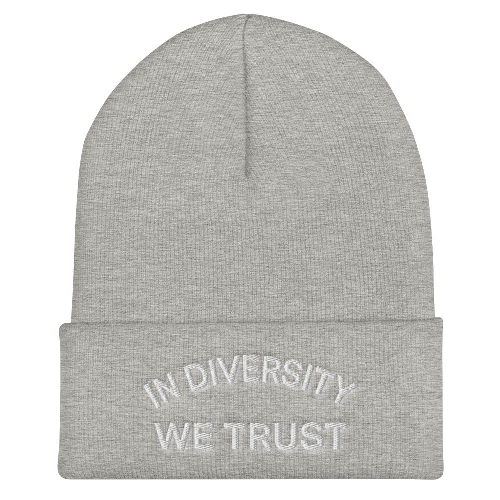 HYBRID NATION "IDWT" BEANIE Headwear Hybrid Nation - Accessories (on blanks) Light Grey 