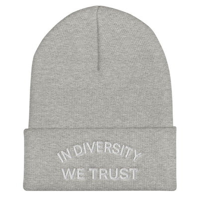 HYBRID NATION "IDWT" BEANIE Headwear Hybrid Nation - Accessories (on blanks) Light Grey