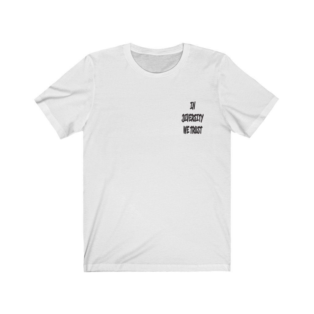 HYBRID NATION 'IDWT LOGO PATCH' TEE T-Shirt Printify White L 
