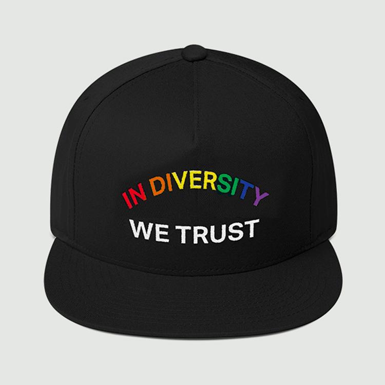 HYBRID NATION "IDWT" SNAPBACK (PRIDE ED.) Headwear Hybrid Nation - Accessories (on blanks) 