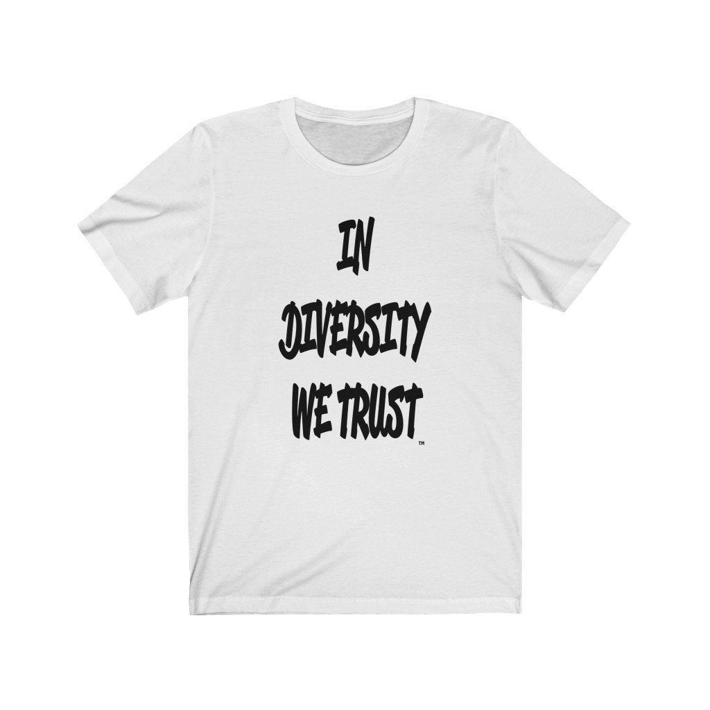 HYBRID NATION IDWT TEE (WHITE) T-Shirt Printify White L 