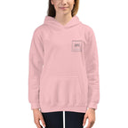 HYBRID NATION KIDS CLASSIC LOGO HOODIE Kids Sweatshirt Printful 