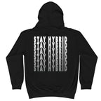 HYBRID NATION KIDS CLASSIC LOGO HOODIE Kids Sweatshirt Printful 