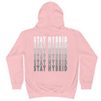 HYBRID NATION KIDS CLASSIC LOGO HOODIE Kids Sweatshirt Printful 