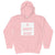 HYBRID NATION KIDS 'IDWT' HOODIE Kids Sweatshirt Printful Baby Pink XS 