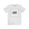 HYBRID NATION "LOVE EVERYONE" TEE T-Shirt Printify White L