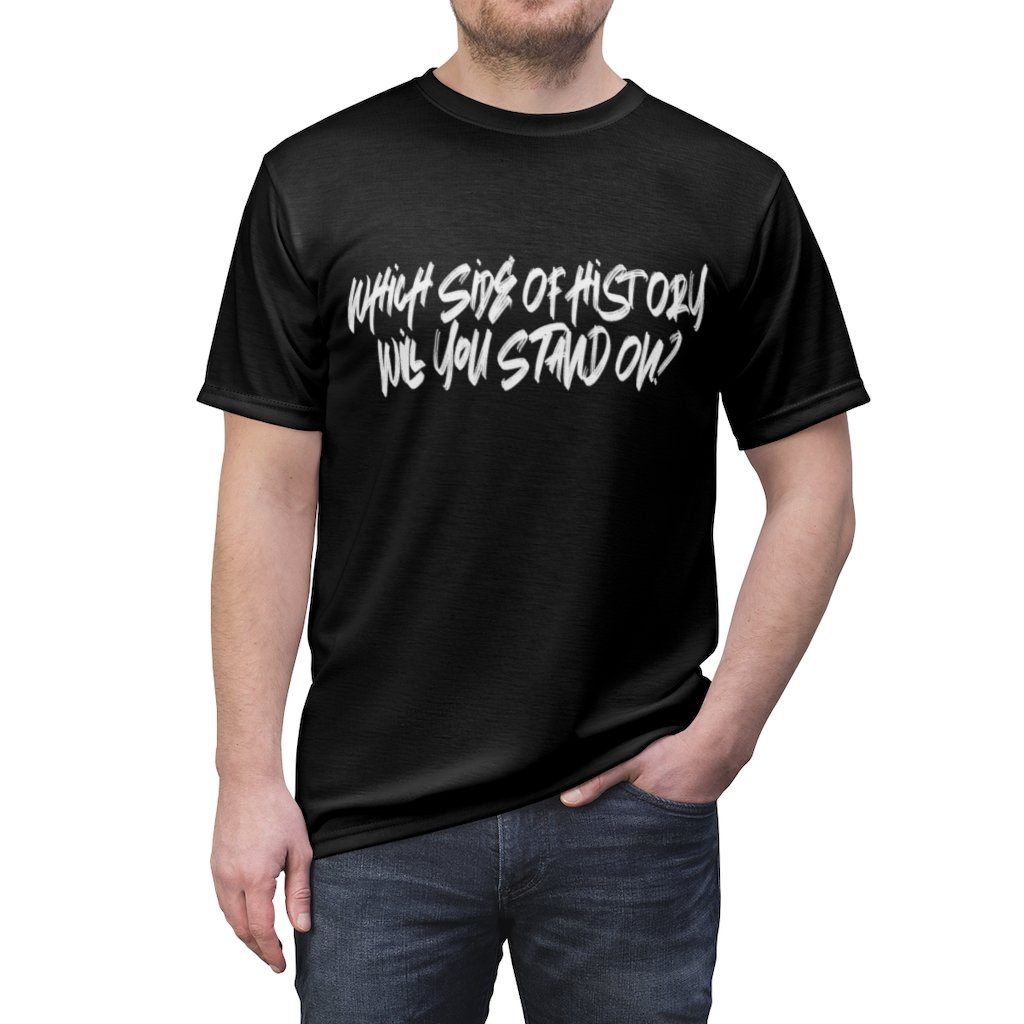 HYBRID NATION 'MAKE HISTORY' TEE All Over Prints Printify 