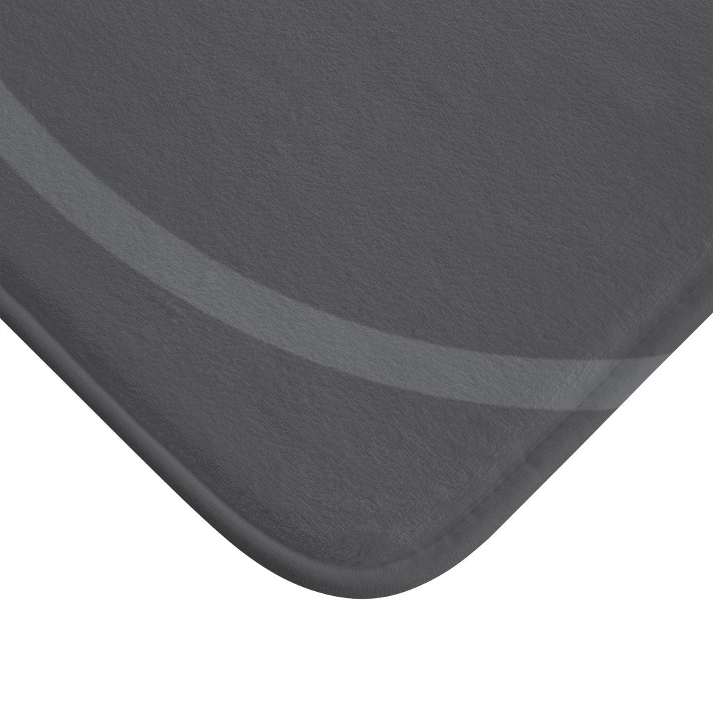 Hybrid Nation Oversized Logo Bath Mat Home Decor Printify 