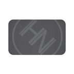 Hybrid Nation Oversized Logo Bath Mat Home Decor Printify Large 34x21 