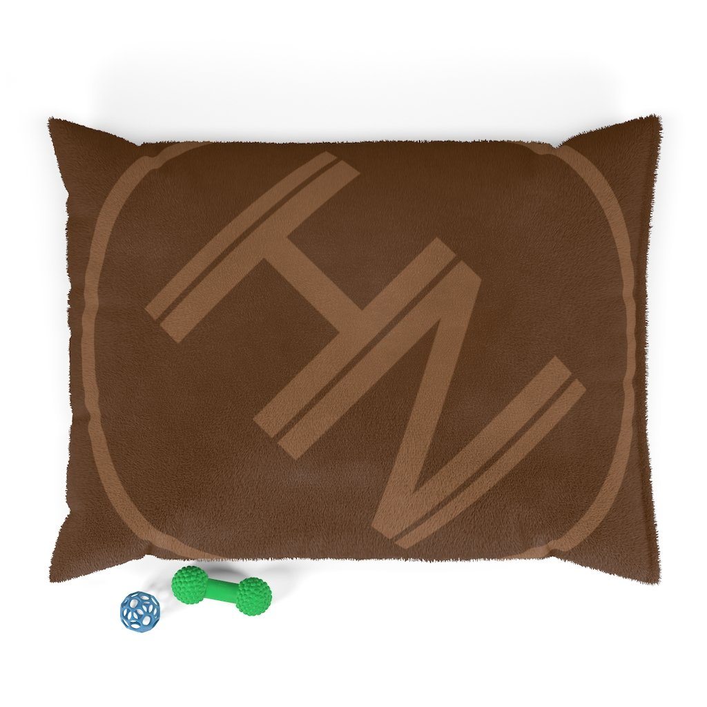 Hybrid Nation Oversized Logo Dog Bed Pets Printify 40x30 