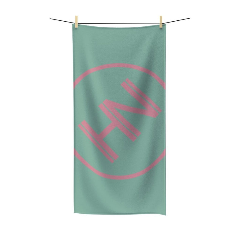 Hybrid Nation Oversized Logo Towel Home Decor Printify 30x60 