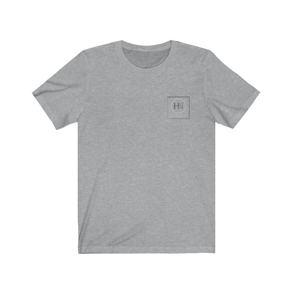 HYBRID NATION S/S LOGO TEE T-Shirt Printify Athletic Heather XS 
