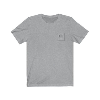 HYBRID NATION S/S LOGO TEE T-Shirt Printify Athletic Heather XS