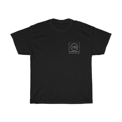 HYBRID NATION S/S LOGO TEE T-Shirt Printify Black S