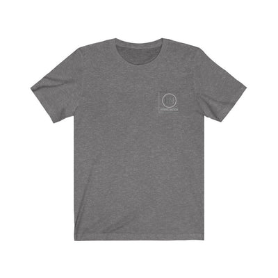 HYBRID NATION S/S LOGO TEE T-Shirt Printify Deep Heather XS
