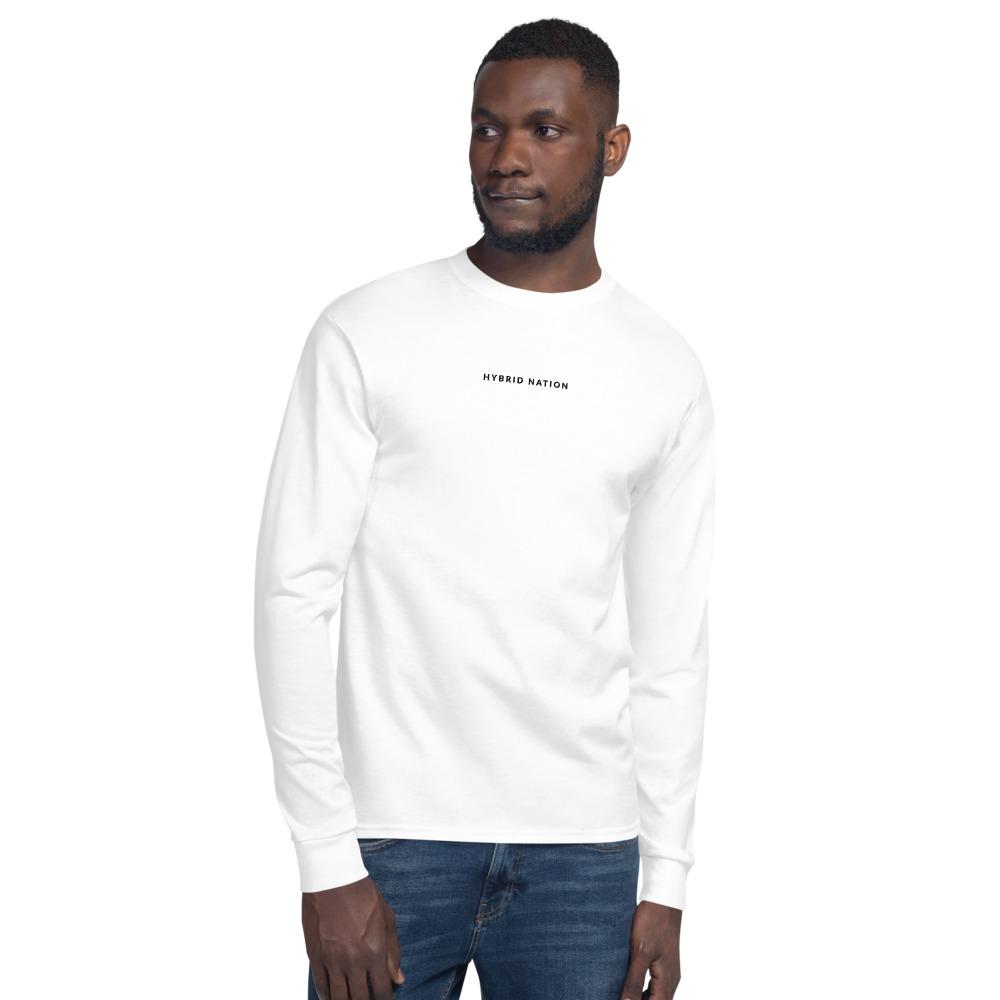 HYBRID NATION SS20 "HOMAGE" L/S TEE Long Sleeve Tee Printful 