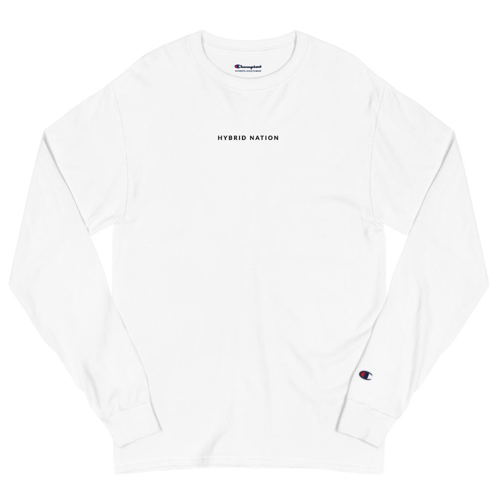 HYBRID NATION SS20 "HOMAGE" L/S TEE Long Sleeve Tee Printful S 