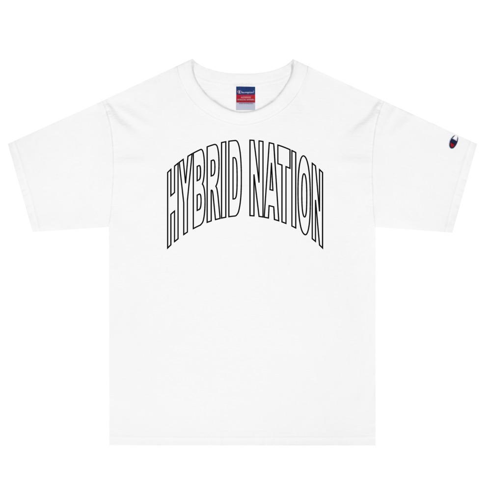 HYBRID NATION SS20 TEAM TEE MEN'S TEE Printful White S 