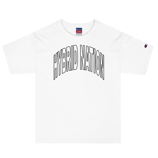 HYBRID NATION SS20 TEAM TEE MEN'S TEE Printful White S 