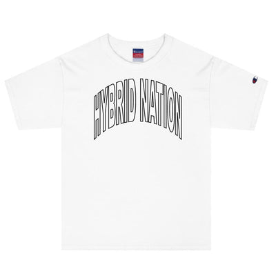 HYBRID NATION SS20 TEAM TEE MEN'S TEE Printful White S