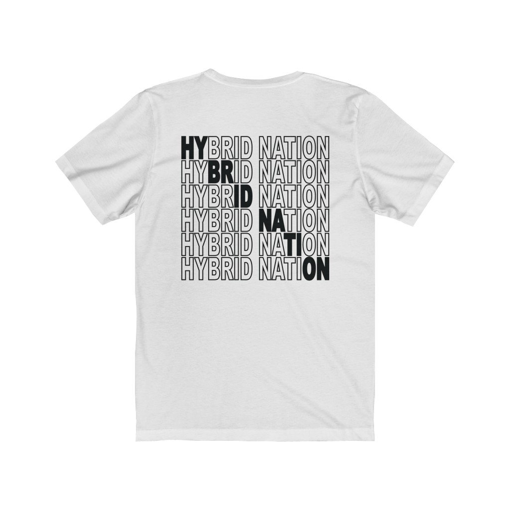 HYBRID NATION 'STATEMENT' TEE VOL. 2 T-Shirt Printify 
