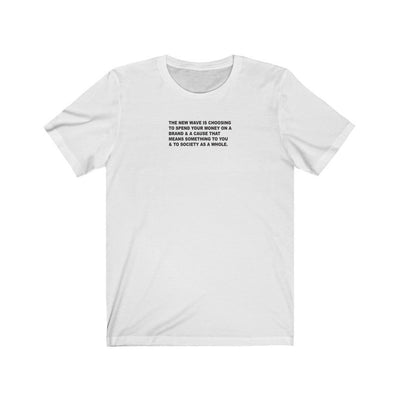 HYBRID NATION 'STATEMENT' TEE VOL. 2 T-Shirt Printify White L