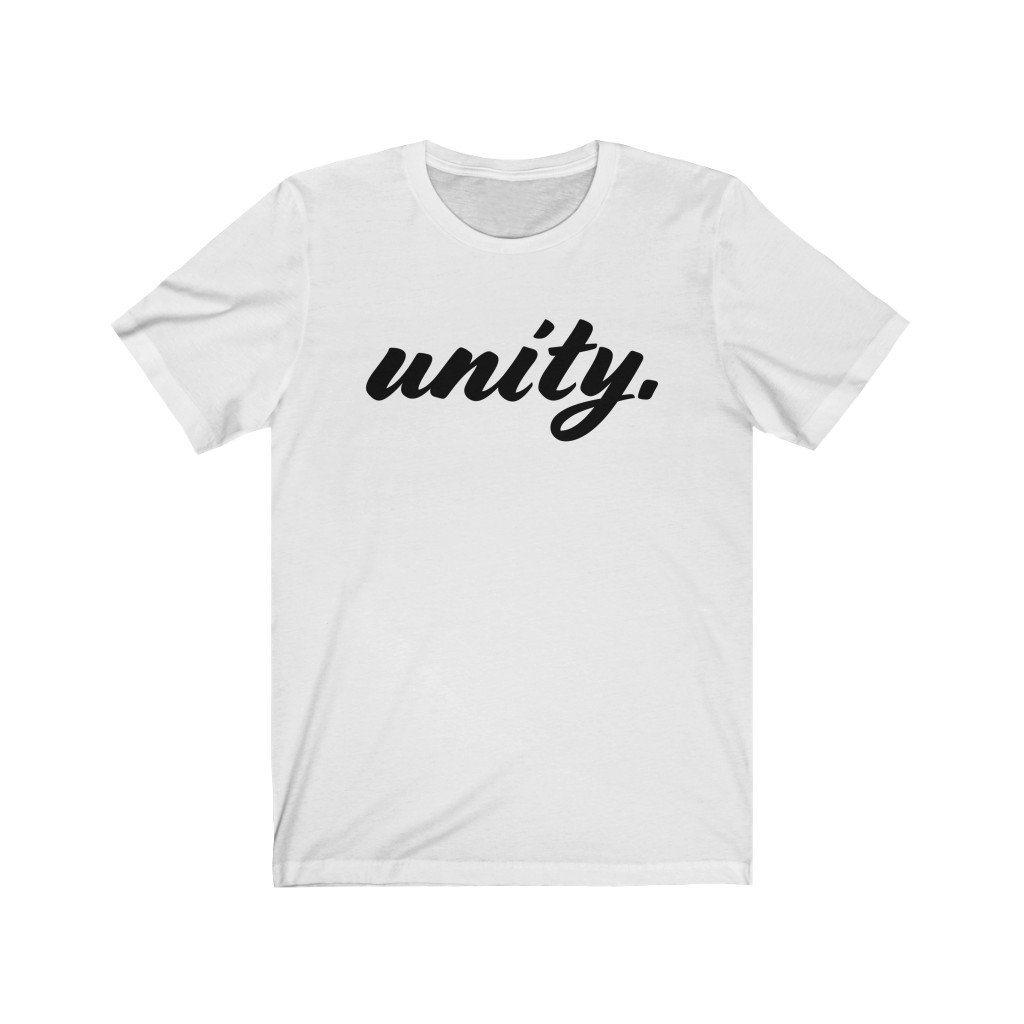 HYBRID NATION "UNITY" TEE T-Shirt Printify White S 