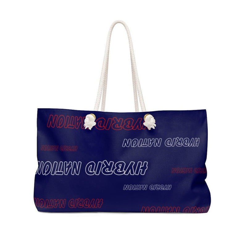 HYBRID NATION WEEKENDER BAG Bags Printify 24x13 