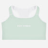 HYBRID NATION WOMEN ATHLETIC SPORTS BRA (MINT) Women's Sports Bra Printful XS