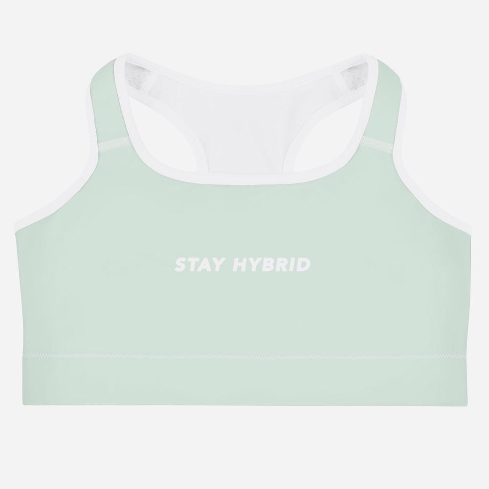 HYBRID NATION WOMEN ATHLETIC SPORTS BRA (MINT) - Hybrid Nation