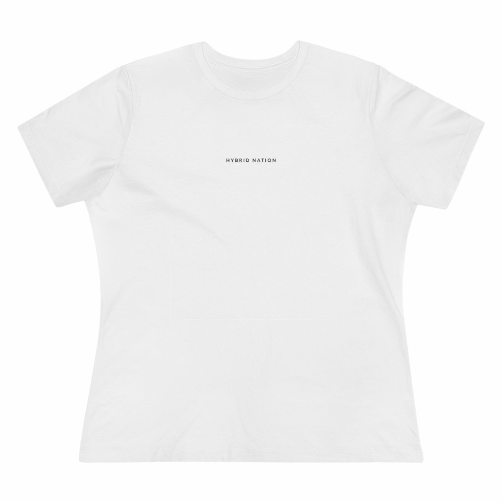 HYBRID NATION WOMEN 'BACK TO BASICS' TEE Women's T-Shirt Printify 