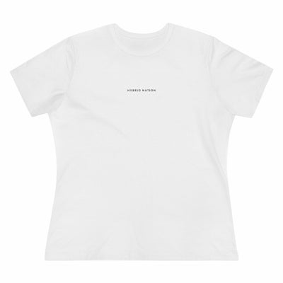 HYBRID NATION WOMEN 'BACK TO BASICS' TEE Women's T-Shirt Printify