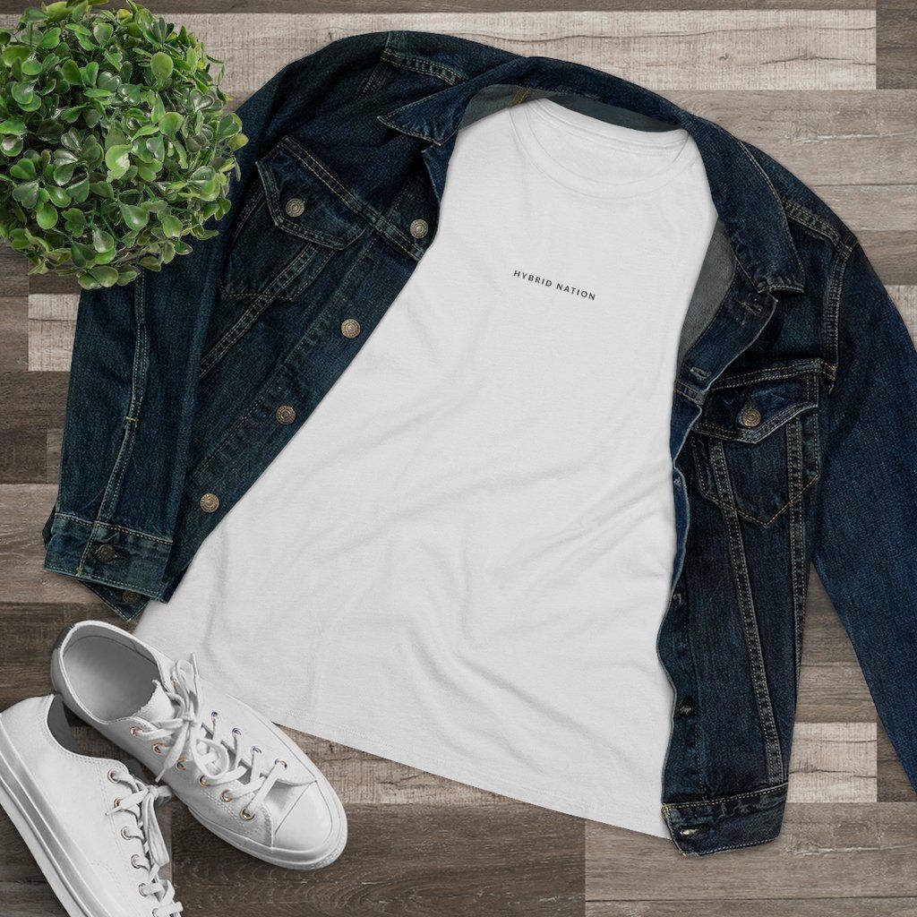 HYBRID NATION WOMEN 'BACK TO BASICS' TEE Women's T-Shirt Printify 