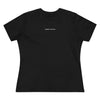 HYBRID NATION WOMEN 'BACK TO BASICS' TEE Women's T-Shirt Printify S Black