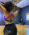 HYBRID NATION WOMEN FREE COMFORT SPORTS BRA (Electric Purple) Women's Sports Bra Hybrid Nation Women (China)
