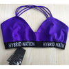 HYBRID NATION WOMEN FREE COMFORT SPORTS BRA (Electric Purple) Women's Sports Bra Hybrid Nation Women (China) XS