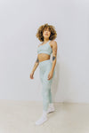 HYBRID NATION WOMEN HIGH-WAISTED LEGGINGS (MINT) Women's Athletic Leggings Printful