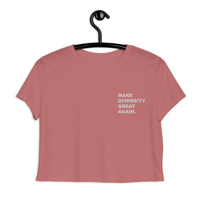 HYBRID NATION WOMEN MDGA CROP T-SHIRT Women's T-Shirt Printful